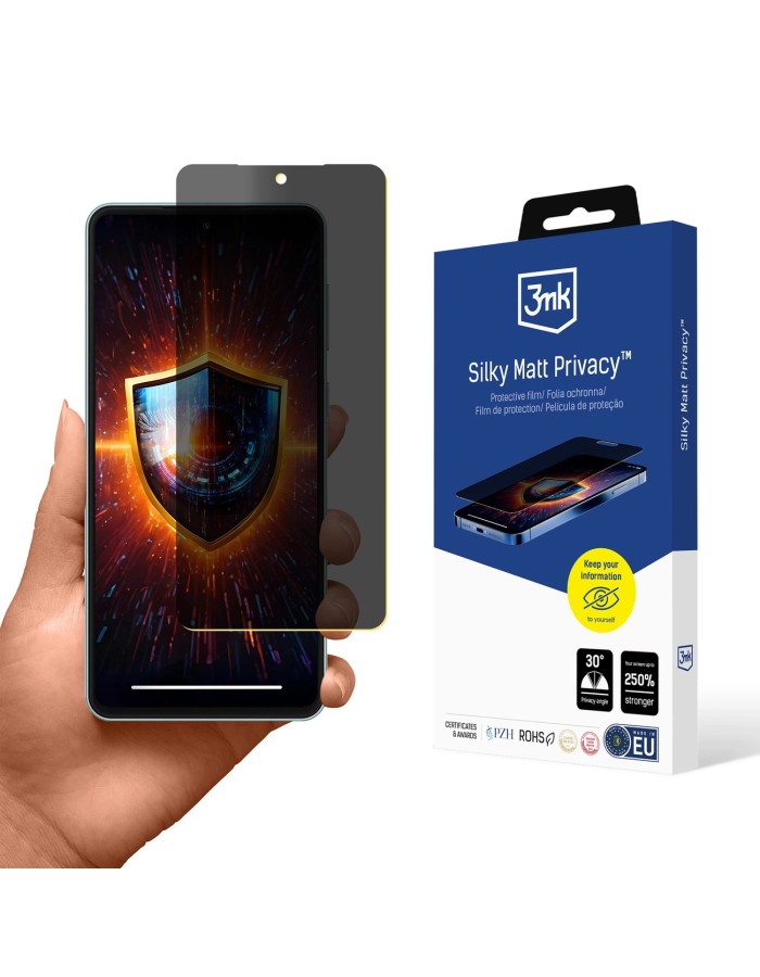 Privacy film matte 3mk Silky Matt Privacy for Samsung Galaxy M55 Privacy film matte 3mk Silky Matt Privacy for Samsung Galaxy M55
