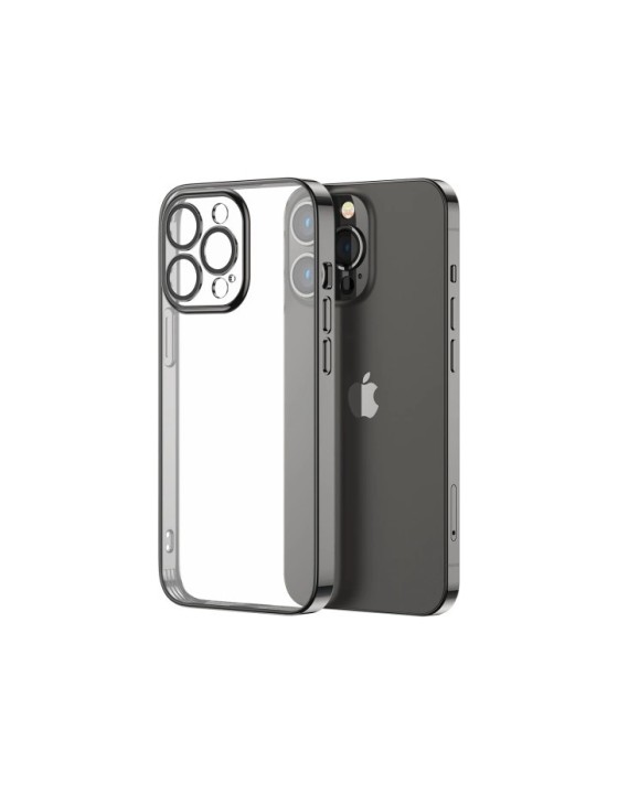 Joyroom 14Q Case case for iPhone 14 Plus case cover with metallic frame black (JR-14Q3-black) Joyroom 14Q Case case for iPhone 14 Plus case cover with metallic frame black (JR-14Q3-black)
