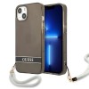 Guess GUHCP13SHTSGSK iPhone 13 mini 5.4" black/black hardcase Translucent Stap Guess GUHCP13SHTSGSK iPhone 13 mini 5.4" black/black hardcase Translucent Stap