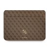 Guess 4G Big Logo case for a 13" laptop - brown