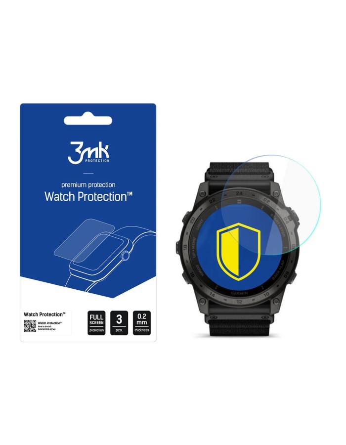 Hybrid Glass 3mk Watch Protection FlexibleGlass for Garmin Tactix 7