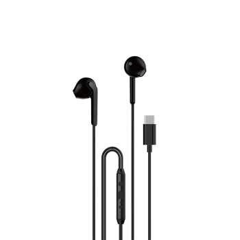 Dudao X3C In-Ear Wired USB-C Headphones 1.2m - Black Dudao X3C In-Ear Wired USB-C Headphones 1.2m - Black