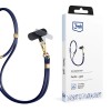 Smartphone lanyard 3mk EasyClip Elite - blue Smartphone lanyard 3mk EasyClip Elite - blue