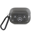 Mercedes MEAP28DPMGS AirPods Pro 2 (2022/2023) cover black Large Star Pattern Mercedes MEAP28DPMGS AirPods Pro 2 (2022/2023) cover black Large Star Pattern