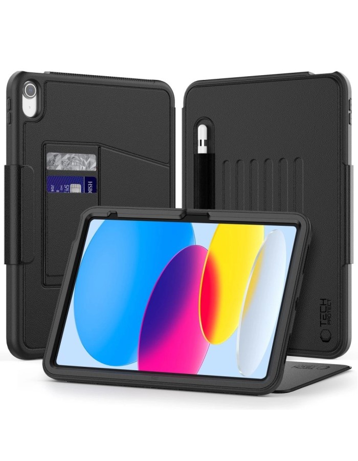 Tech-Protect SC Pen iPad 10.9" 2022 (10th gen.) / 11" 2025 (11th gen.) Case - Black Tech-Protect SC Pen iPad 10.9" 2022 (10th gen.) / 11" 2025 (11th gen.) Case - Black