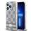 DKNY IML Checkered Mono Pattern &amp;amp; Printed Stripes MagSafe case for iPhone 14 Pro - beige