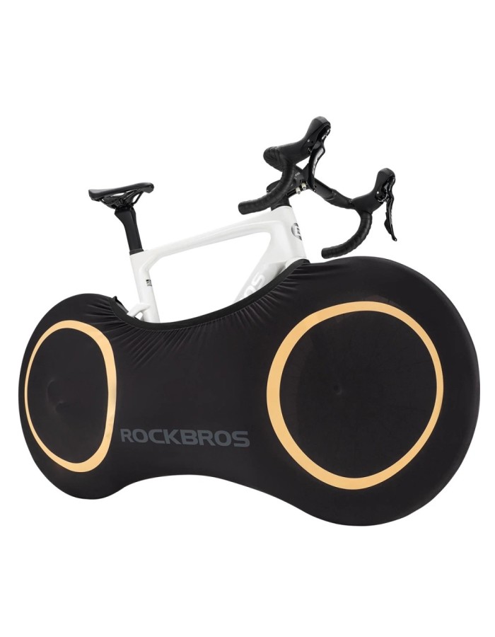 Rockbros D95 Elastic Cover Compatible with 26-29 Inch Gravel, Mountain, City, Road Bikes 700C (71×152 cm) - Black Rockbros D95 Elastic Cover Compatible with 26-29 Inch Gravel, Mountain, City, Road Bikes 700C (71×152 cm) - Black