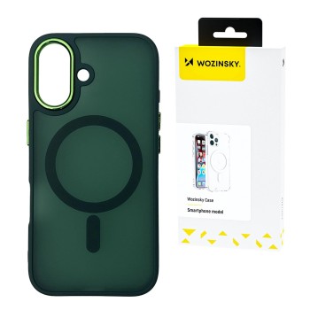 Wozinsky Fashion Case MagSafe for Samsung Galaxy S25+ - Green Wozinsky Fashion Case MagSafe for Samsung Galaxy S25+ - Green