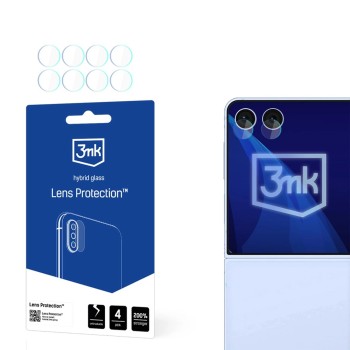 3mk Lens Protection Hybrid Glass for Camera Lens on Samsung Galaxy Z Flip 7