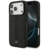 Mercedes Leather Laurel Leaves Stripes MagSafe Case for iPhone 17 Pro - Black Mercedes Leather Laurel Leaves Stripes MagSafe Case for iPhone 17 Pro - Black