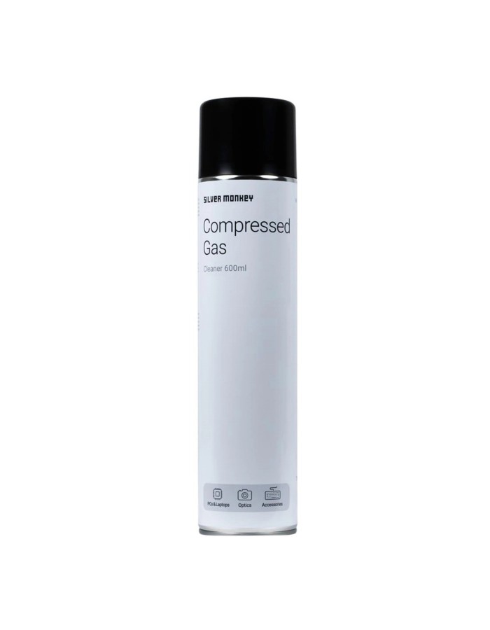 Silver Monkey compressed air with a capacity of 600 ml