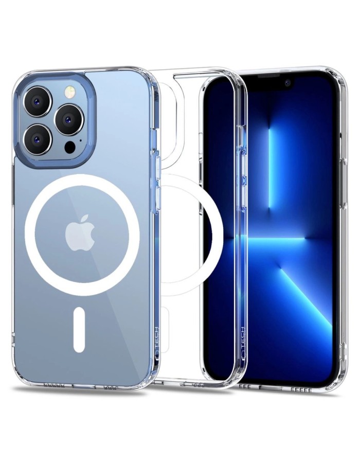 Tech-Protect MagMat MagSafe iPhone 13 Pro Case - Clear Tech-Protect MagMat MagSafe iPhone 13 Pro Case - Clear