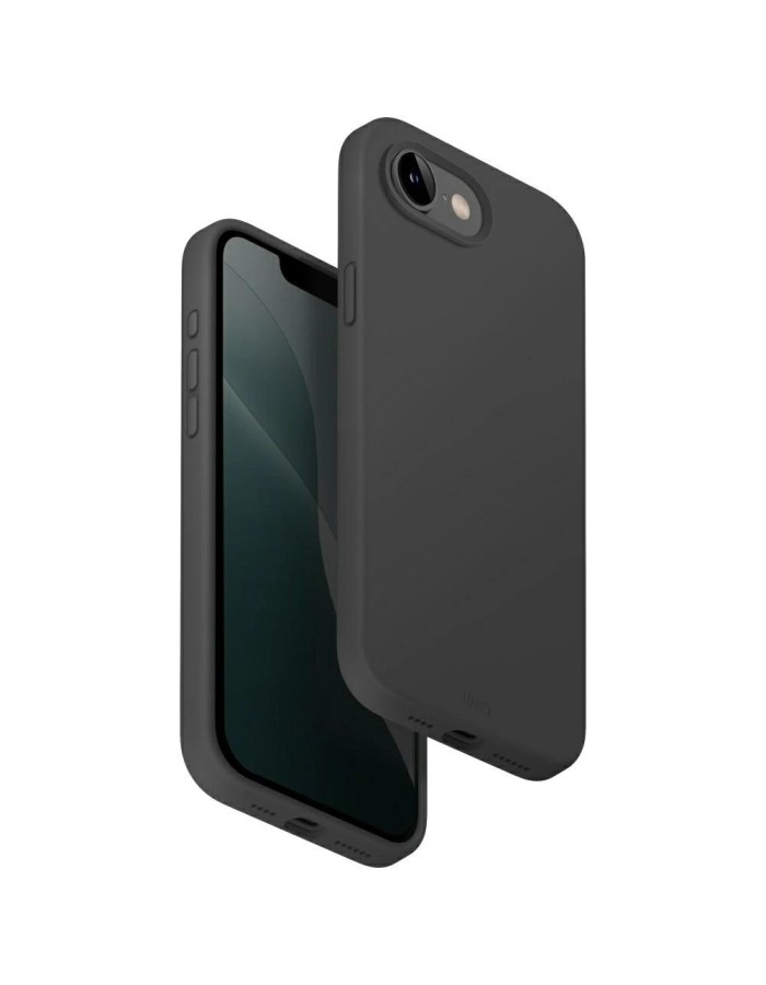 Uniq Lino Magclick Charging Case for iPhone 16e - Gray