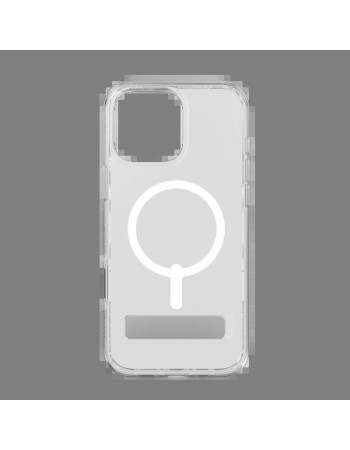 ZAGG Crystal Palace Snap Kickstand MagSafe Case with Stand for iPhone 16 Pro Max - Clear ZAGG Crystal Palace Snap Kickstand MagSafe Case with Stand for iPhone 16 Pro Max - Clear