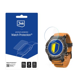 Smartwatch Screen Protector Glass 3mk Watch Protection FlexibleGlass for Hammer Watch Smartwatch Screen Protector Glass 3mk Watch Protection FlexibleGlass for Hammer Watch