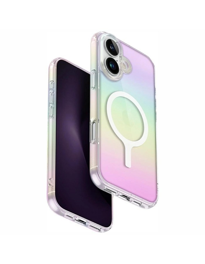 Uniq Iridescia Magclick Charging Case for iPhone 16 Plus - Multicolor Uniq Iridescia Magclick Charging Case for iPhone 16 Plus - Multicolor