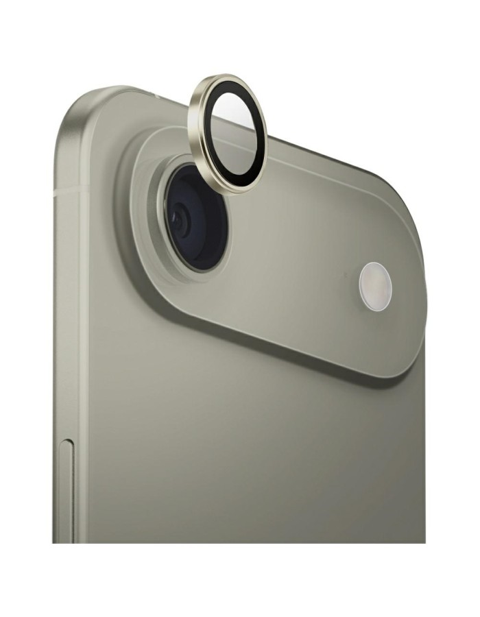 Uniq Optix Aluminum Camera Lens Protector for iPhone Air with Applicator - Gold Uniq Optix Aluminum Camera Lens Protector for iPhone Air with Applicator - Gold
