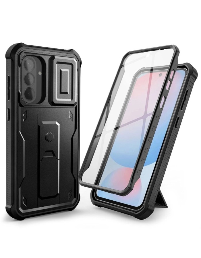 Tech-Protect Kevlar Cam+ Case for Samsung Galaxy A56 5G - Black