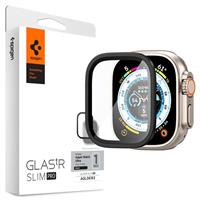 Spigen Glas.tR Slim Pro Tempered Glass for Apple Watch Ultra (49mm) - Black Spigen Glas.tR Slim Pro Tempered Glass for Apple Watch Ultra (49mm) - Black