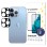 Wozinsky Full Camera Glass for iPhone 17 Pro Max, Black, Set of 2