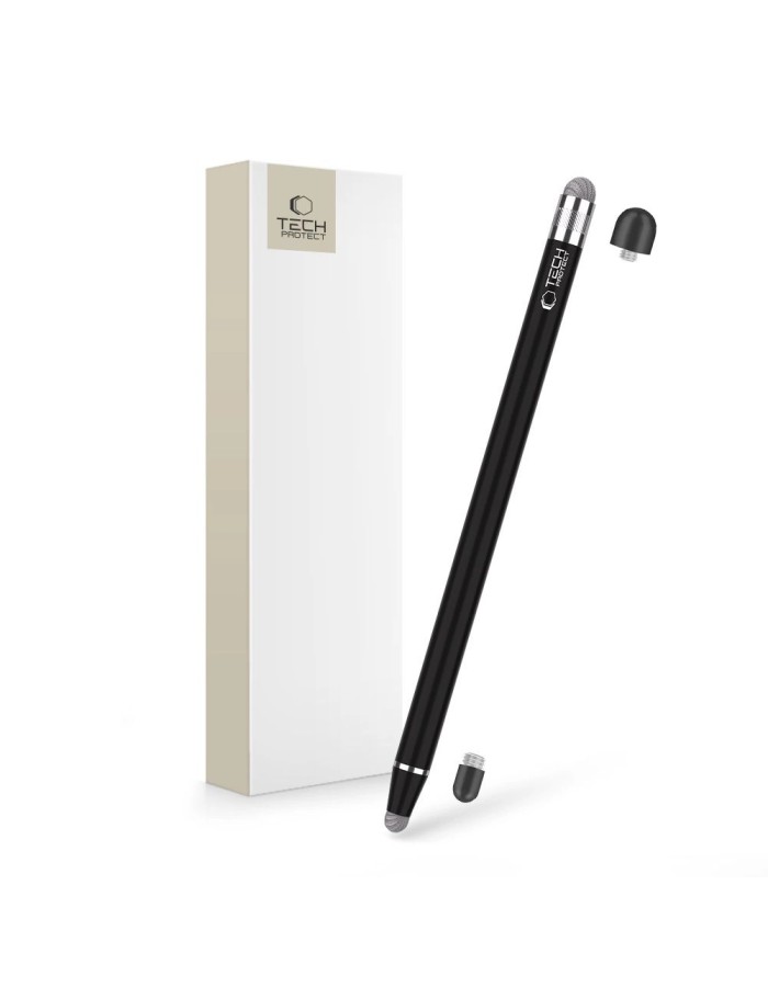 Tech-Protect USP100 4-TIP Touch Stylus Passive Pen - Black