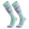 Qunature 037202 ski socks size 43-48 (L/XL) - purple-green Qunature 037202 ski socks size 43-48 (L/XL) - purple-green