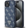 Guess 4G Triangle Metal Logo case for iPhone 15 Plus / 14 Plus - blue Guess 4G Triangle Metal Logo case for iPhone 15 Plus / 14 Plus - blue