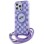 Karl Lagerfeld IML Crossbody Monogram Karl &amp;amp; Choupette Head MagSafe Case for iPhone 15 Pro Max - Purple