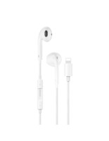 Dudao X14+ Wired In-Ear Headphones with Lightning Connector 1.2m - White