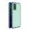 Spring Case clear TPU gel protective cover with colorful frame for Samsung Galaxy A72 4G dark blue