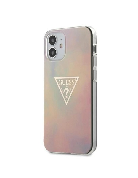 Guess GUHCP12SPCUMCGG01 iPhone 12 mini 5.4" pink/pink hardcase Tie & Dye Collection Guess GUHCP12SPCUMCGG01 iPhone 12 mini 5.4" pink/pink hardcase Tie & Dye Collection