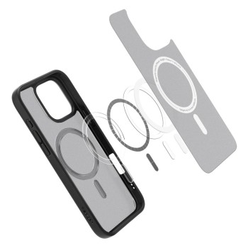 Spigen Ultra Hybrid Mag Case with MagSafe for iPhone 16 Pro - Black Spigen Ultra Hybrid Mag Case with MagSafe for iPhone 16 Pro - Black