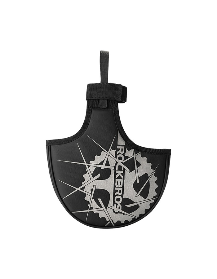 Rockbros D76 Crankset Transport Cover - Black and Gray