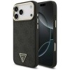 Guess 4G Triangle Logo MagSafe Case for iPhone 17 Pro Max - Black and Gold Guess 4G Triangle Logo MagSafe Case for iPhone 17 Pro Max - Black and Gold