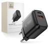 Tech-Protect NCA45W-GAN 2-Port USB-C / USB-A 45W Wall Charger - Black Tech-Protect NCA45W-GAN 2-Port USB-C / USB-A 45W Wall Charger - Black