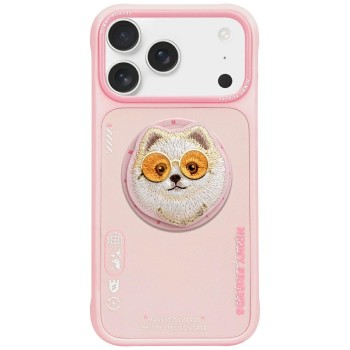 Nimmy Glasses Cool Dog MagSafe Case for iPhone 17 - Pink Nimmy Glasses Cool Dog MagSafe Case for iPhone 17 - Pink