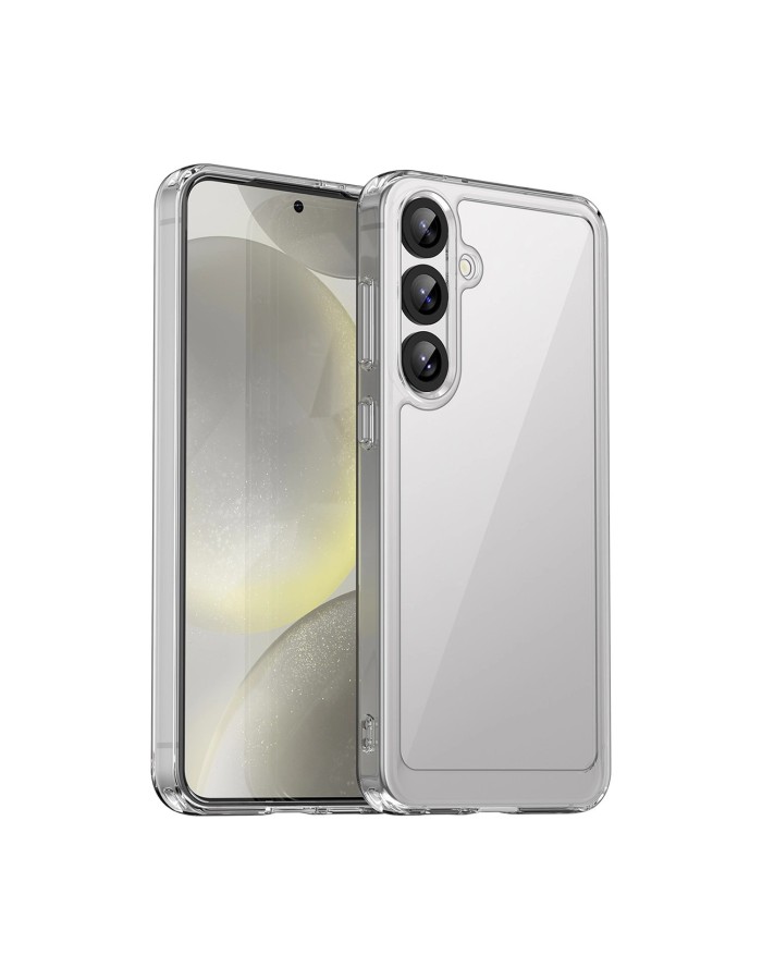 Outer Space Case with Gel Frame for Samsung Galaxy S25+ - Transparent Outer Space Case with Gel Frame for Samsung Galaxy S25+ - Transparent