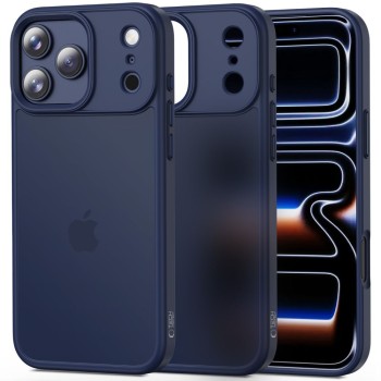 Tech-Protect MagMat Case for iPhone 17 Pro - Matte Navy Blue Tech-Protect MagMat Case for iPhone 17 Pro - Matte Navy Blue
