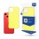 Case for iPhone 13 from the 3mk Matt Case series - lime