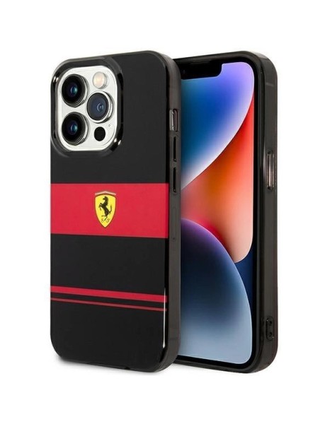 Ferrari FEHMP14XUCOK iPhone 14 Pro Max 6.7" black/black hardcase IMD Combi Magsafe Ferrari FEHMP14XUCOK iPhone 14 Pro Max 6.7" black/black hardcase IMD Combi Magsafe