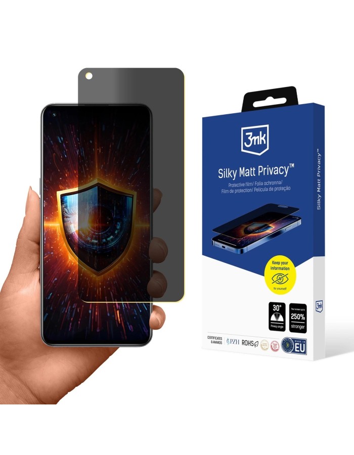 Realme GT Master 3mk Silky Matt Privacy Screen Protector