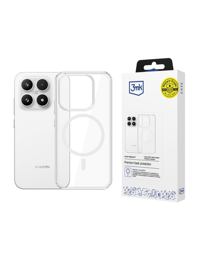 3mk Armor MagCase for Xiaomi 17 - transparent