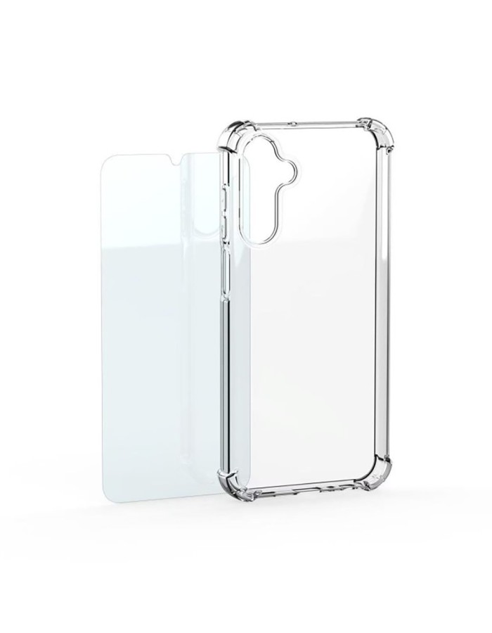 Samsung by Mobeen Clear Cover Case + Tempered Glass Set for Samsung Galaxy S26+ - Transparent