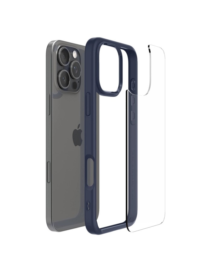 Spigen Ultra Hybrid iPhone 16 Pro Max Case - Blue Spigen Ultra Hybrid iPhone 16 Pro Max Case - Blue