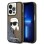 Karl Lagerfeld Glitter Karl&amp;#39;s Head case for iPhone 14 Pro Max - black
