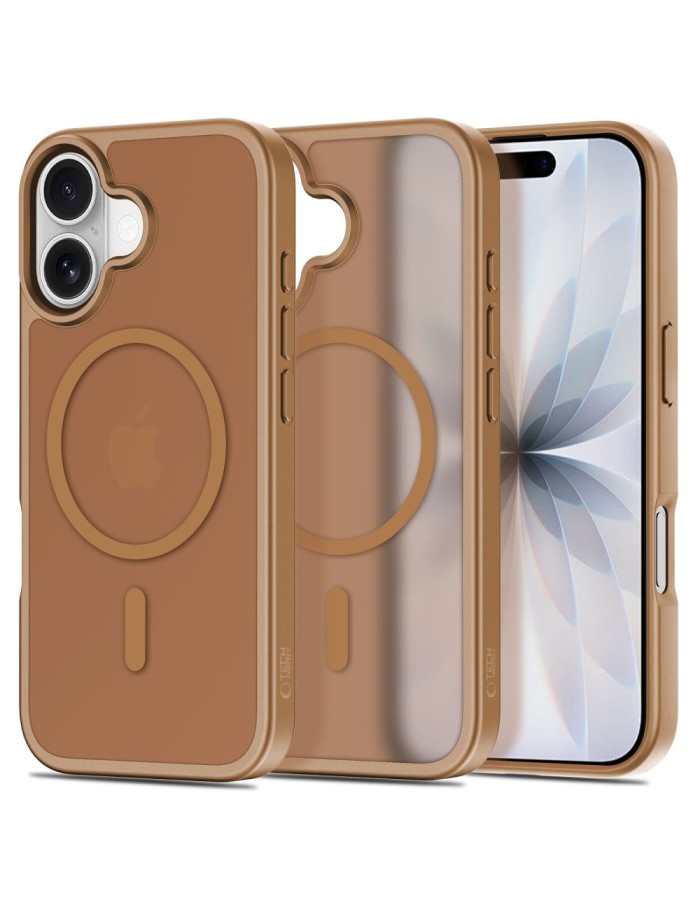 Tech-Protect BasicMag MagSafe Case for iPhone 17 - Brown Tech-Protect BasicMag MagSafe Case for iPhone 17 - Brown