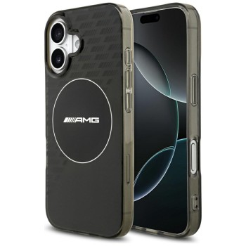 AMG Nauble Layer Transparent Smocked MagSafe Case for iPhone 17 - Black AMG Nauble Layer Transparent Smocked MagSafe Case for iPhone 17 - Black