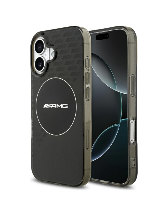 AMG Nauble Layer Transparent Smocked MagSafe Case for iPhone 17 - Black AMG Nauble Layer Transparent Smocked MagSafe Case for iPhone 17 - Black