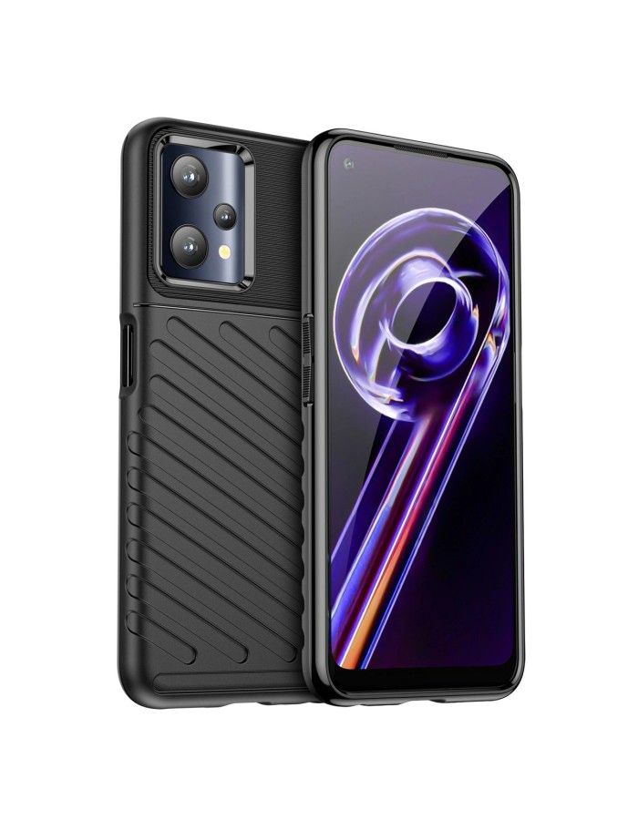 Thunder Case flexible armored cover Realme 9 Pro black Thunder Case flexible armored cover Realme 9 Pro black
