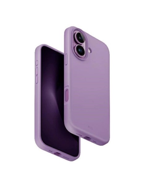 Uniq Lino Hue Magclick Charging Case for iPhone 16 - Pink Uniq Lino Hue Magclick Charging Case for iPhone 16 - Pink